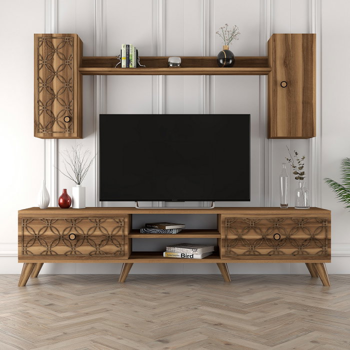 Hanah Home Unidad de TV Class S - Walnut
